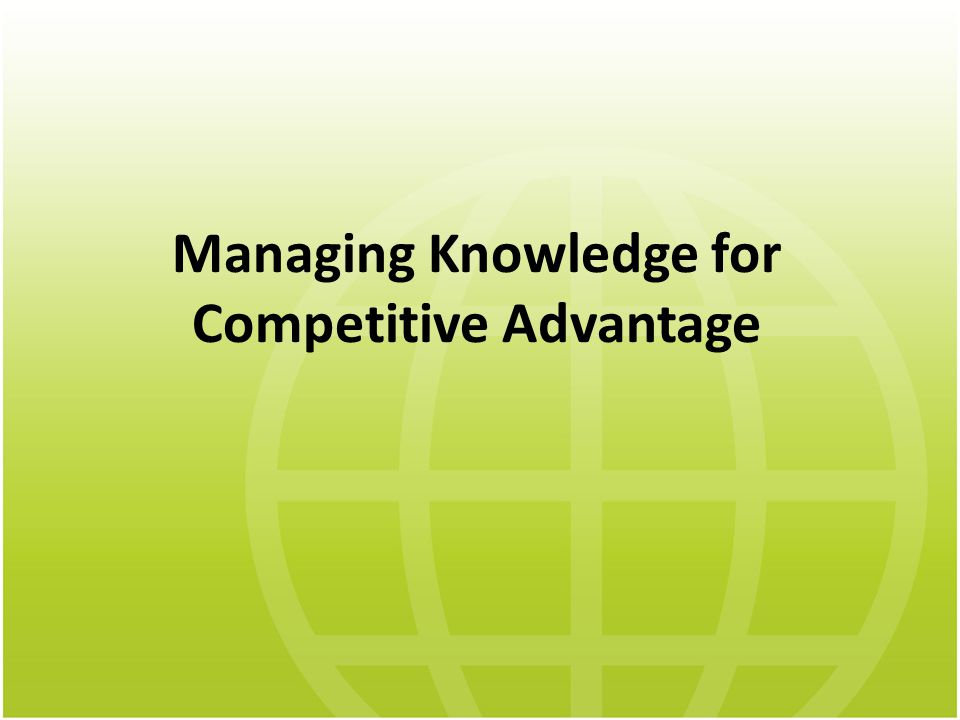 Achieving a Competitive Advantage: Managing Diversity
